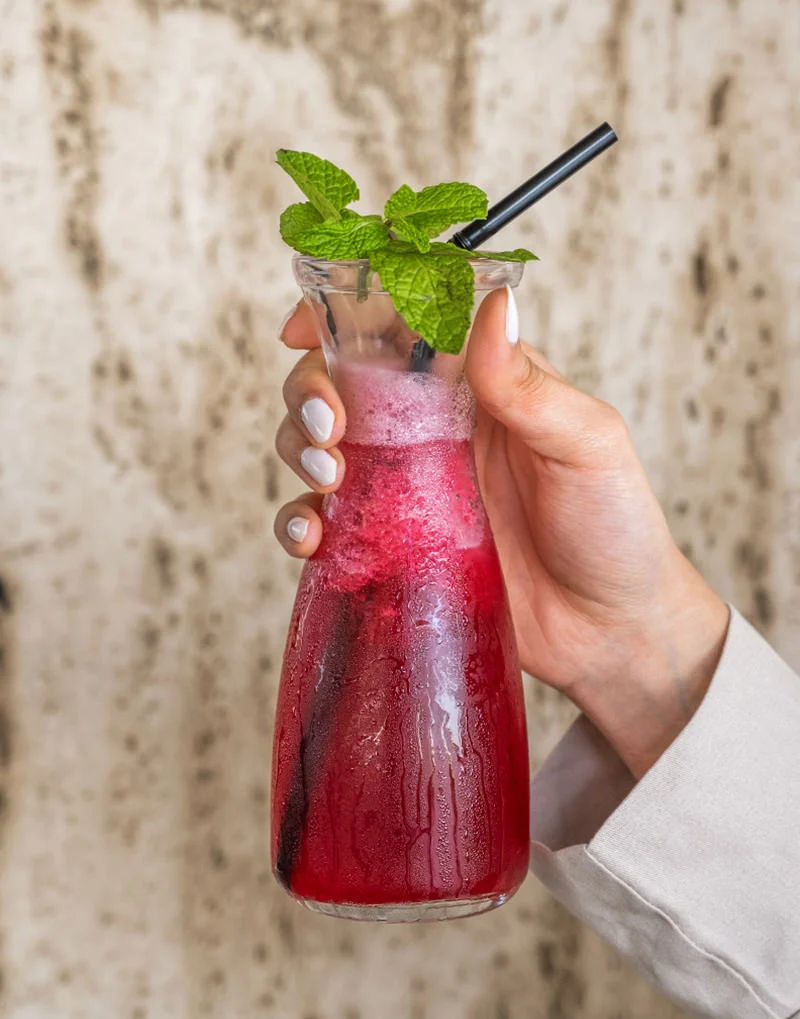 A fresh juice from Darseen Cafe